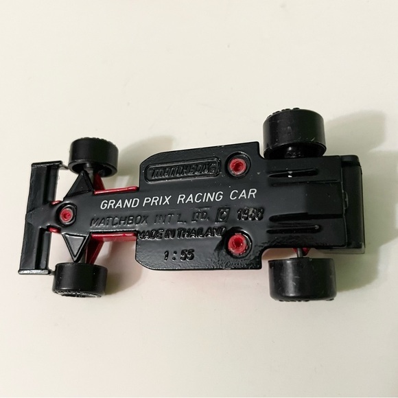 Lot of 7 Matchbox Cars Police Tow Truck 57 Chevy Ford Cobb F1 Racer - Picture 13 of 16